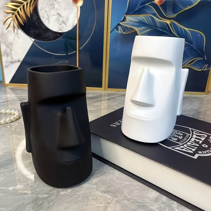 Easter Island Moai Statue Pen Holder