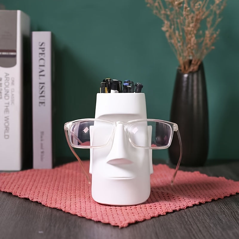 Easter Island Moai Statue Pen Holder
