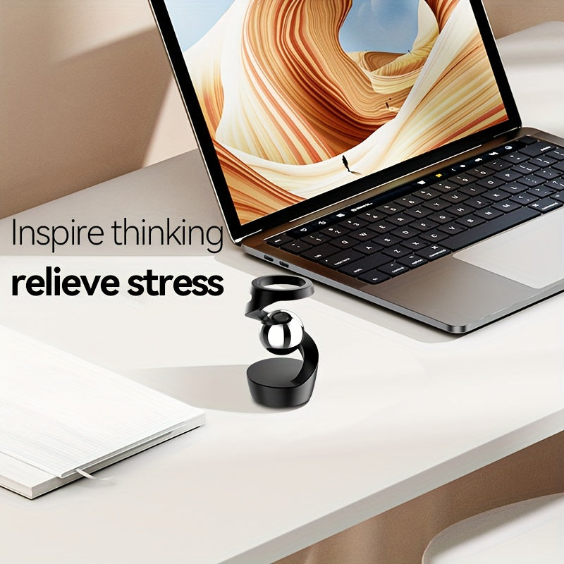 Levitating Gyroscopic Spinner for Desktop Anti-Gravity Desktop Decor