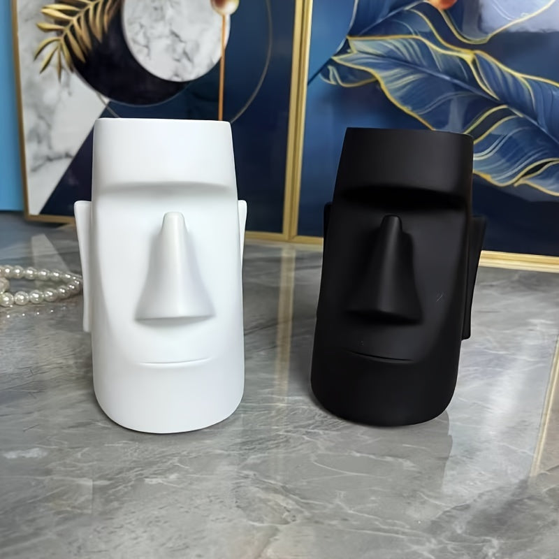 Easter Island Moai Statue Pen Holder