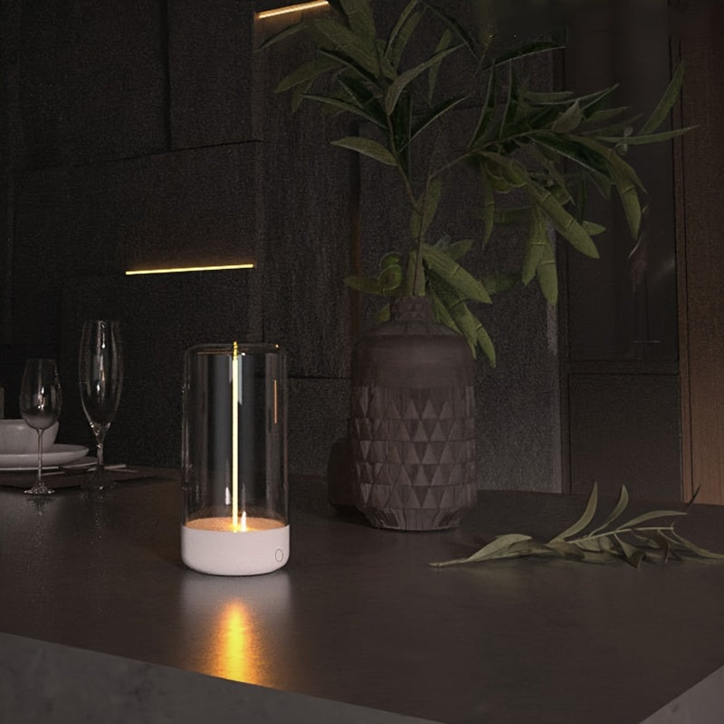 Magnetic Lamp with Adjustable Brightness, Portable USB Rechargeable