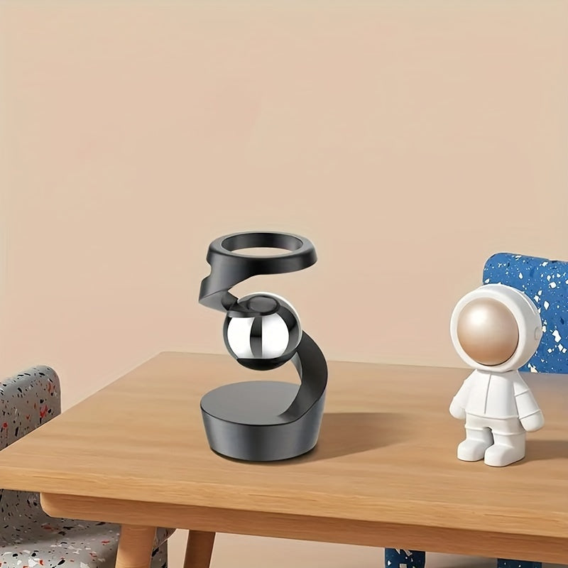 Levitating Gyroscopic Spinner for Desktop Anti-Gravity Desktop Decor