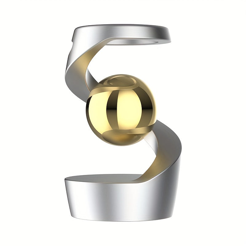 Levitating Gyroscopic Spinner for Desktop Anti-Gravity Desktop Decor