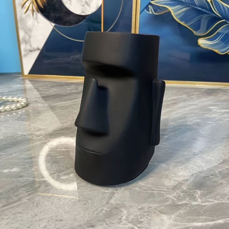Easter Island Moai Statue Pen Holder