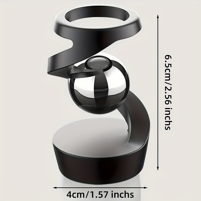 Levitating Gyroscopic Spinner for Desktop Anti-Gravity Desktop Decor