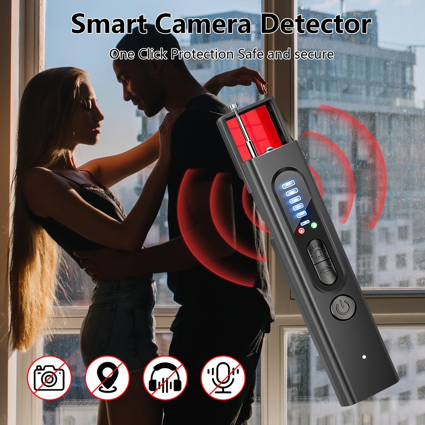 Hidden Camera Detectors, Portable Camera Detectors, Anti-Spy Camera Detector, Privacy Protector